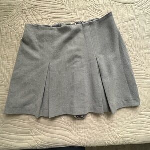 Abercrombie & Fitch Heather Gray Mini Skirt